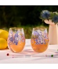 Glass Tumbler Large | Dynasty Of Nature | Set of 2